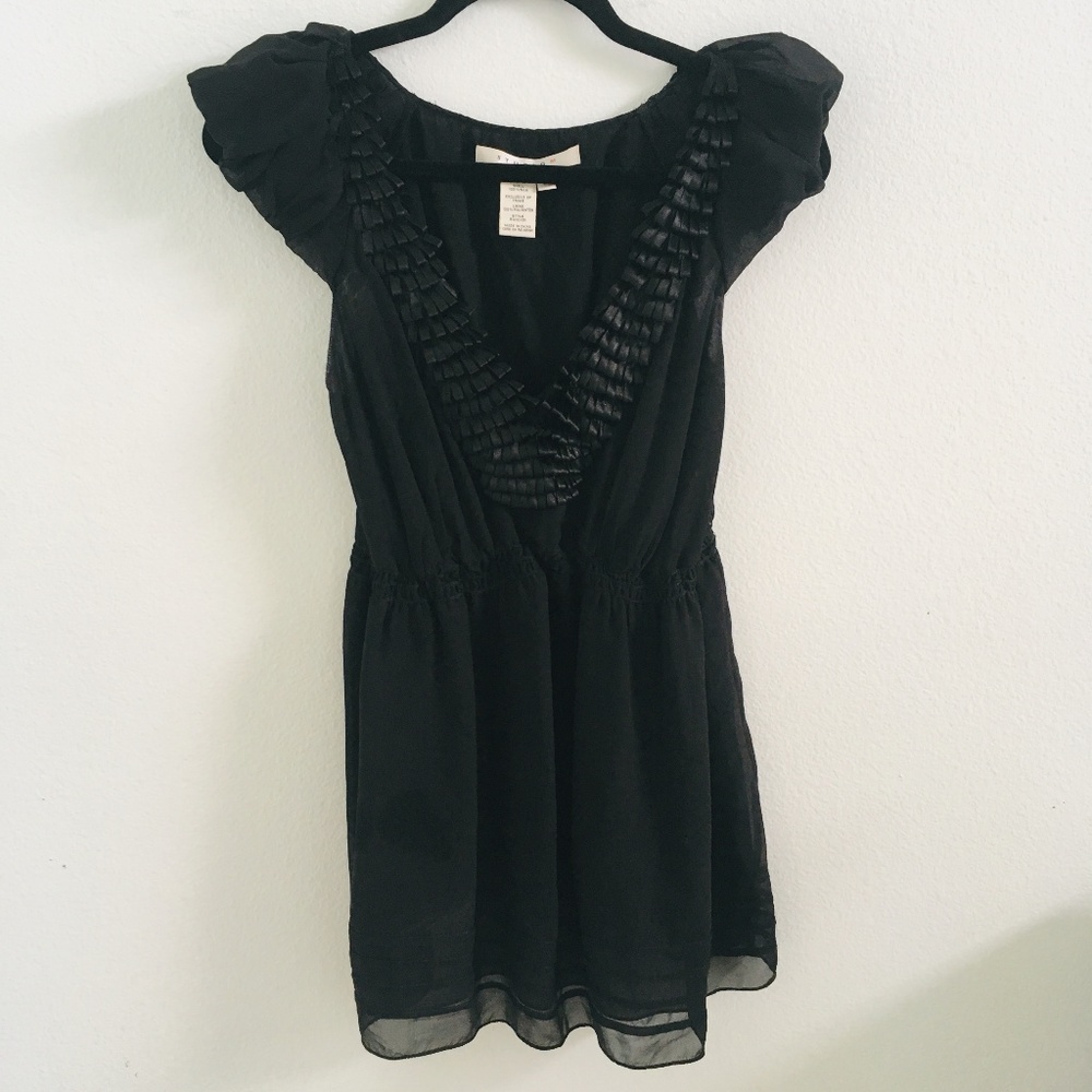 NWOT Studio M Looped Fringe Dress - Picture 1 of 6